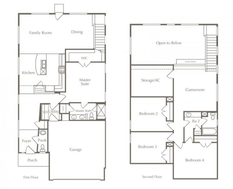 1601_Stassney_Benson_Floorplan - Austin Homes for Sale | New Homes ...