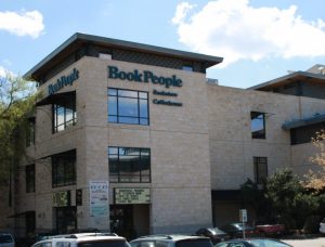 Exterior of the local Austin business, BookPeople.