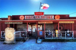 Broken Spoke entrance in Austin, Texas